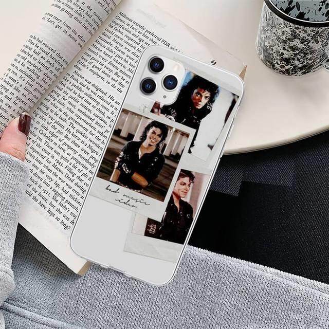 Nesae○●✕ michael jackson phone case for xiaomi redmi k30s ultra note 9 9s pro max mi 10 lite 11 10t pro transparent cover