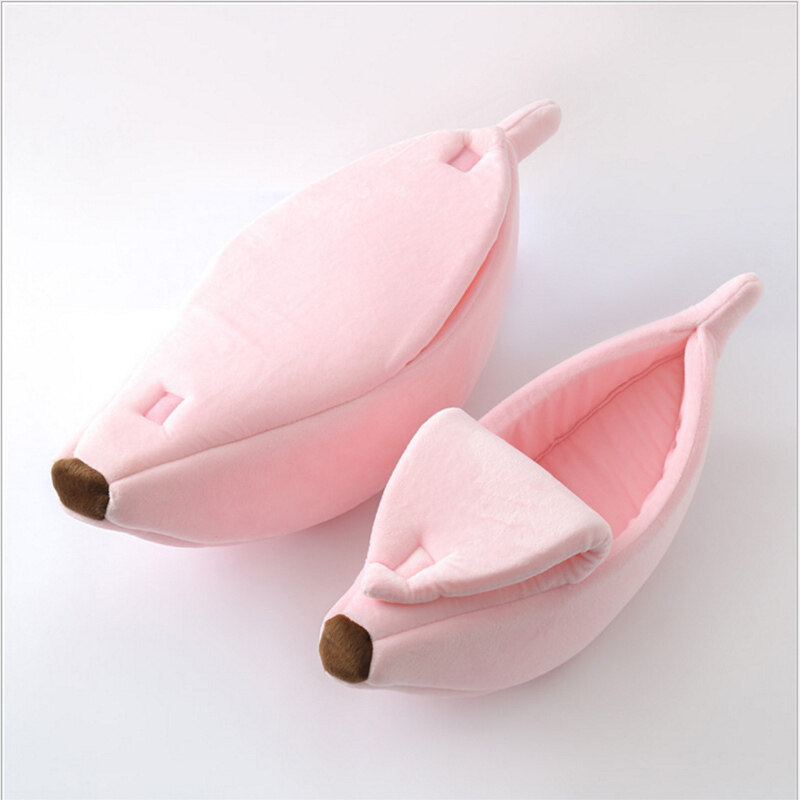 Chuối Vui Giường Nằm Cho Mèo Cưng Dễ Thương Gia Đình Ấm Cúng Thảm Dành Cho Mèo Giường Ấm Cơ Động Bền Giỏ Thú Cưng Cũi Đệm Cho Chó Đồ Dùng Cho Mèo Nhiều Màu