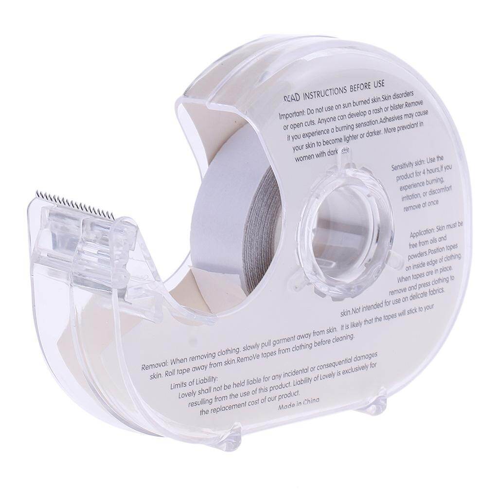 2X Fashion Body Tape Double Sided Modesty Tit Toupee Boob Wig Dress Secret Tape 5m I444343613