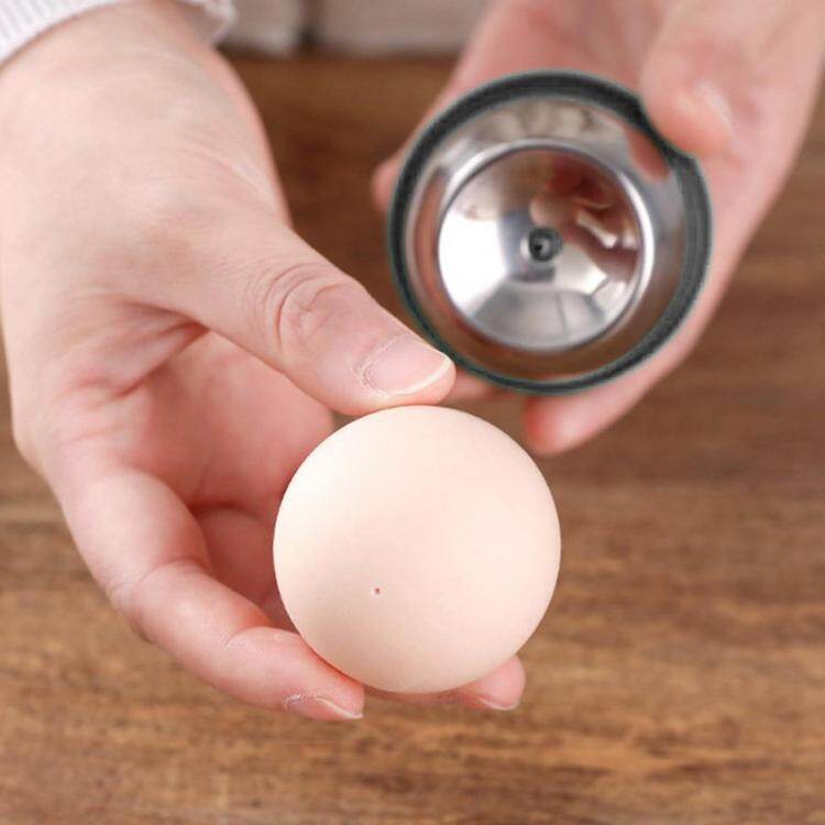 Hard Boiled Egg Piercer Egg Puncher Egg Piercer with PP Base Useful Hole Puncher Piercing Tool Home Kitchen Gadgets for Making A Small Egg Hole Dishwasher Safe friendly