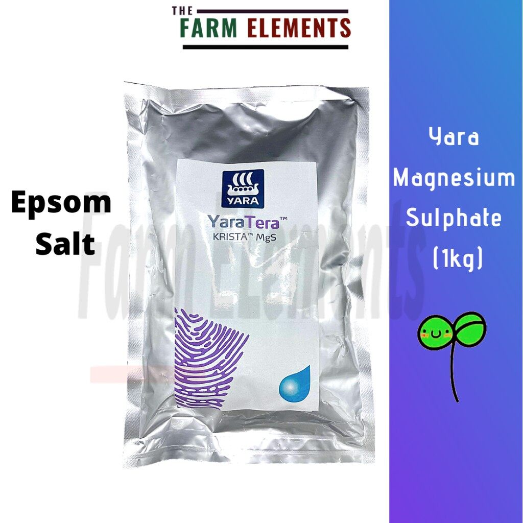 YaraTera Krista MgS Magnesium Sulphate Epsom Salt (1kg) Lazada