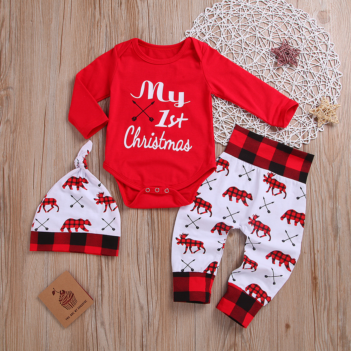 Infant Cy 【Forever CY Baby】Newborn เด็กชุดเสื้อผ้าเด็กวัยหัดเดิน Boys Girls เสื้อ ...