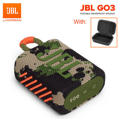 JBL GO3ลำโพงไร้สายบลูทูธไร้สายGO 3แบบพกพาลำโพงกลางแจ้งกันน้ำกีฬาเสียงเบส100% Originalใหม่เอี่ยม100% Legitผู้ขาย