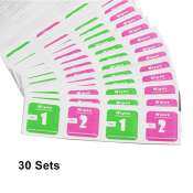 30 Sets Camera Lens Cleaning Wipes - Dry & Wet