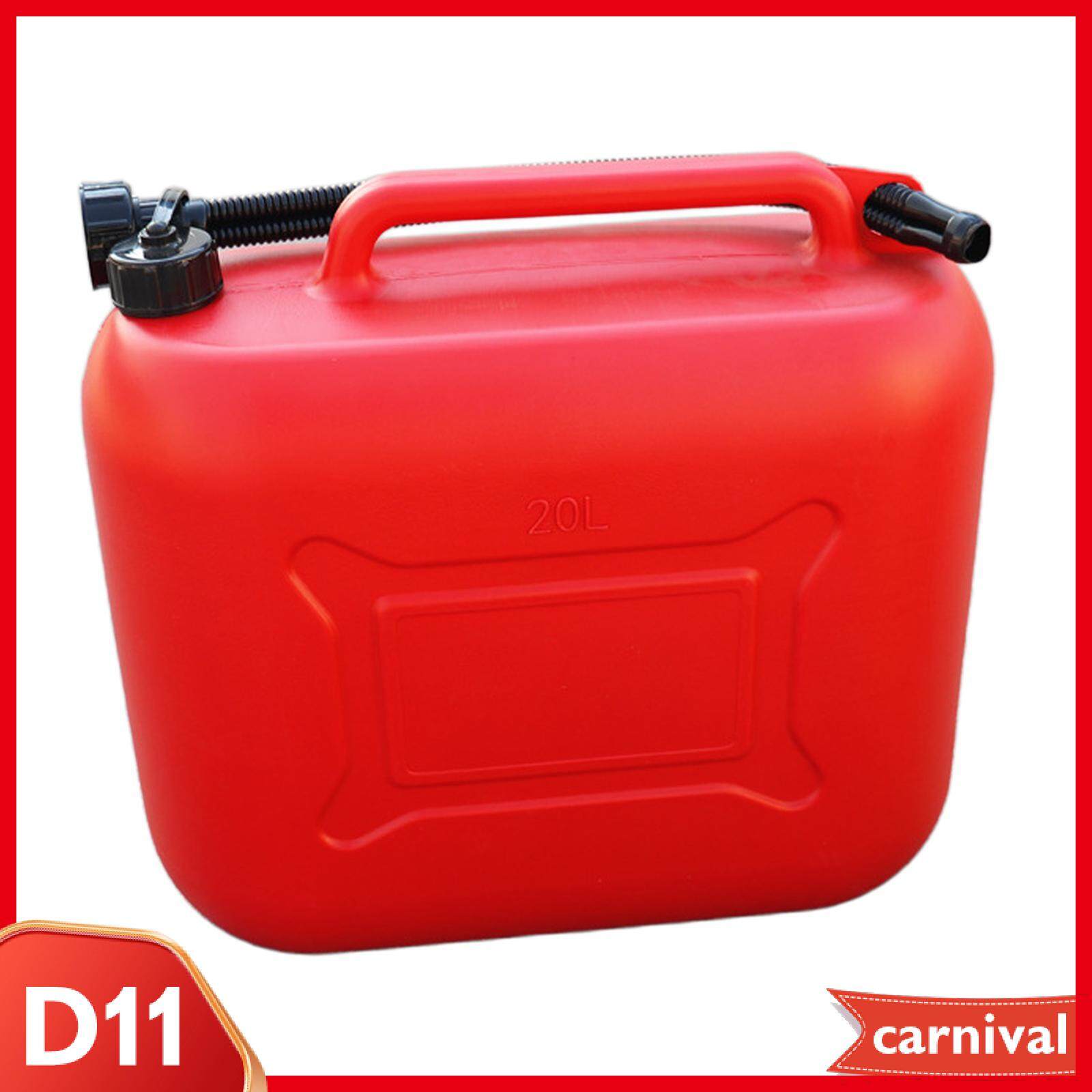 Lohobby 20L Gas Fuel Tank Container Emergency Backup Petrol Tanks for
