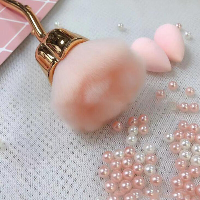 Beautybigbang Hoa Hồng Đầu Bàn Chải Phấn Má Hồng Bàn Chải