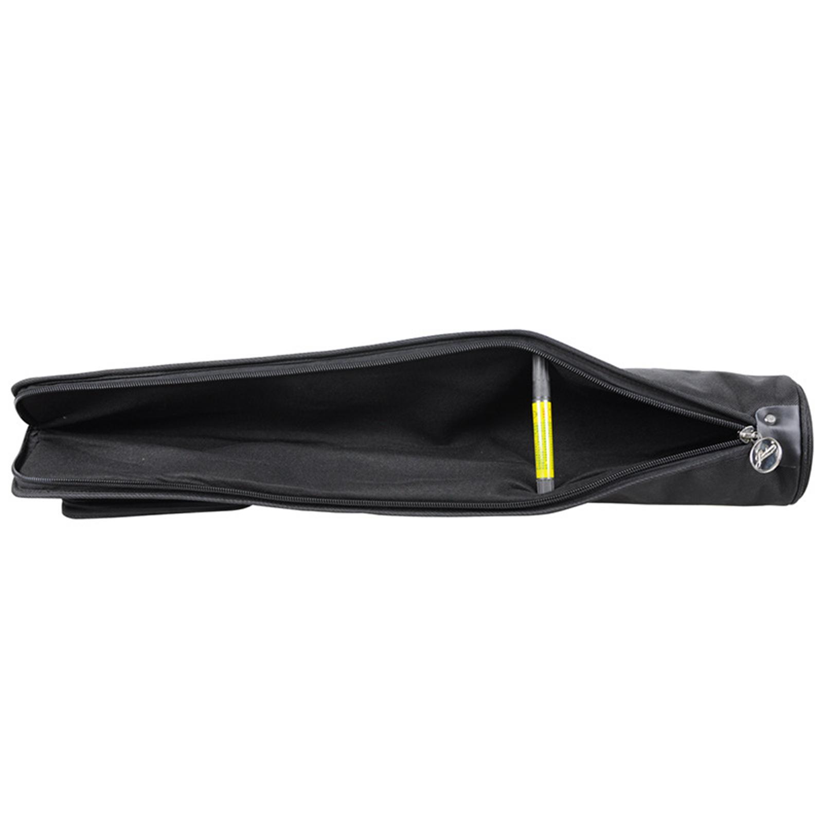 Baoblaze Saxophone Storage Bag with Exterior Pocket Leather Handle Adjustable Shoulder Strap Music Instrument Travel Clarinet Carry Case Waterproof