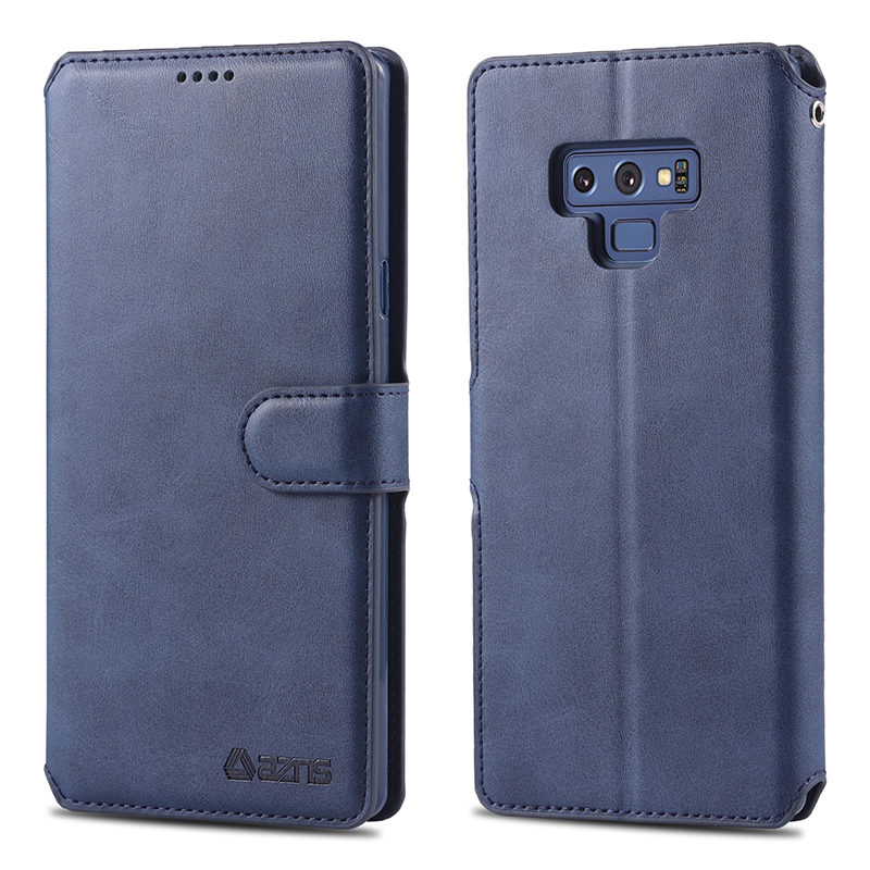 Wallet Case for Samsung Galaxy Note 9 Protective Cover Note9 Phone Holder with Card Slot Money Pocket
