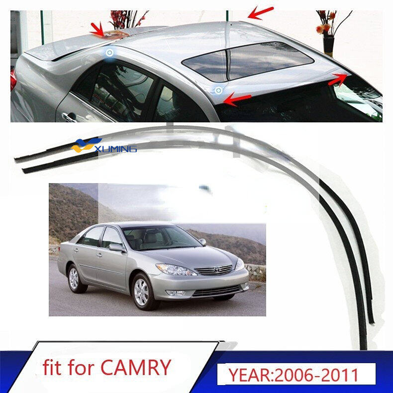Xuming for TOYOTA Camry 2006 2007 2008 2009 2010 2011 Roof Rubber / Car