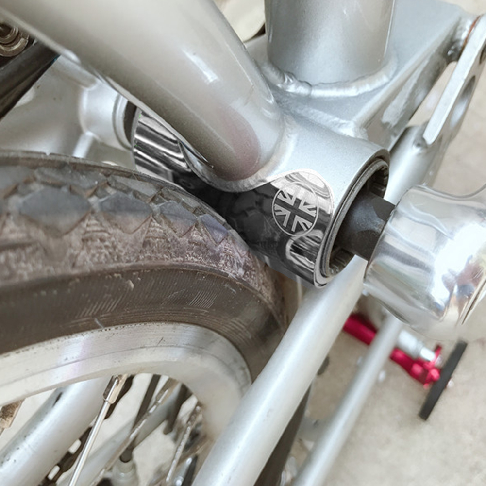 Nhãn Dán Đáy Carbon Cho Xe Đạp Gấp Brompton BB Pad Bảo Vệ