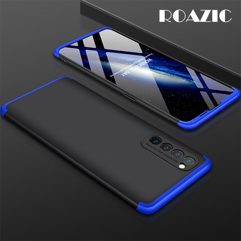 ROAZIC Case for OPPO Reno4 Reno4 Pro 4G Anti-Scratch Hard PC Matte 360 Full Protection Back Cover Casing Reno 4 Reno 4 Pro