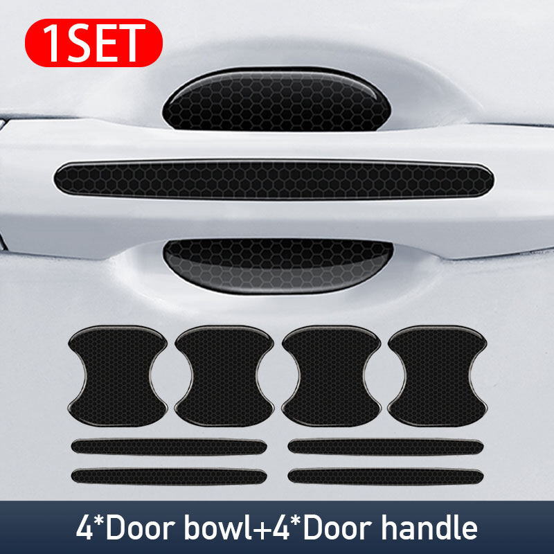 Car Door Handle Protective Films Anti Scratch Car Stickers Universal Car Exterior Accessories