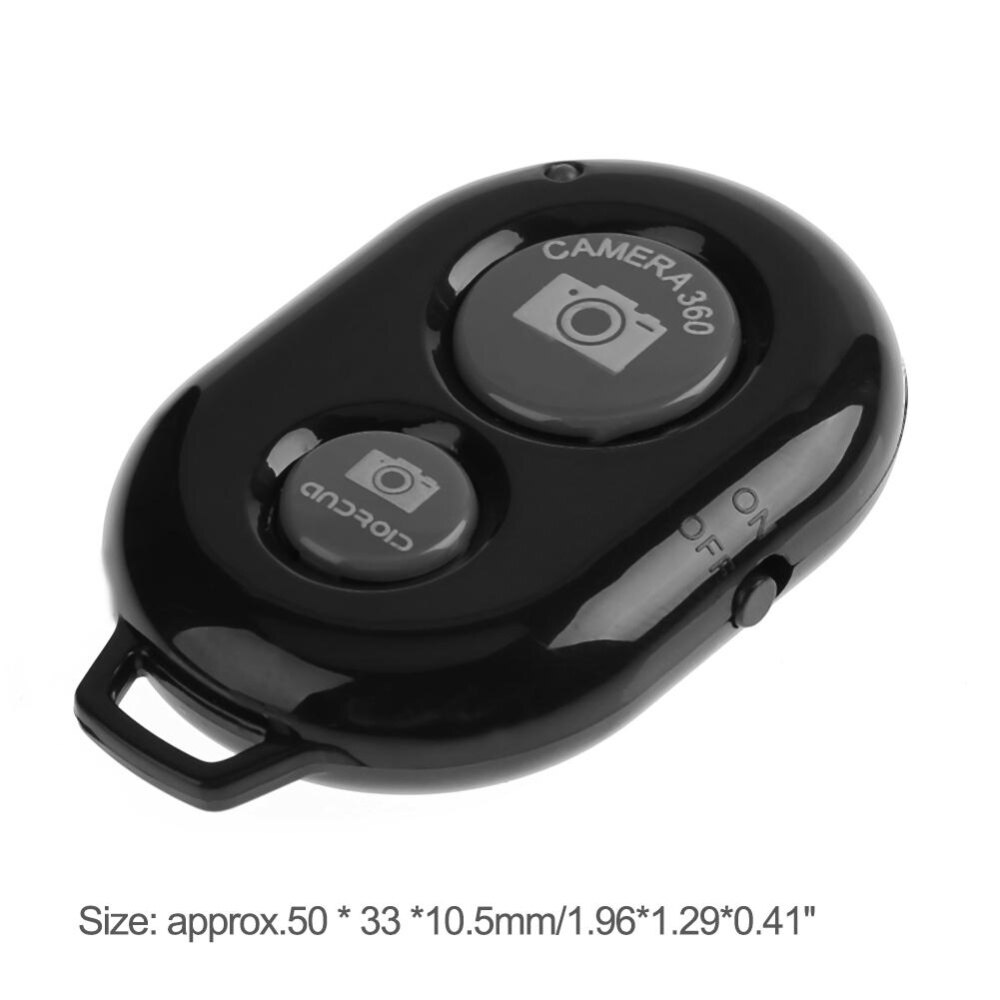 Wireless Bluetooth-compatible Camera Remote Self Timer Shutter for i P hone and Android Phone