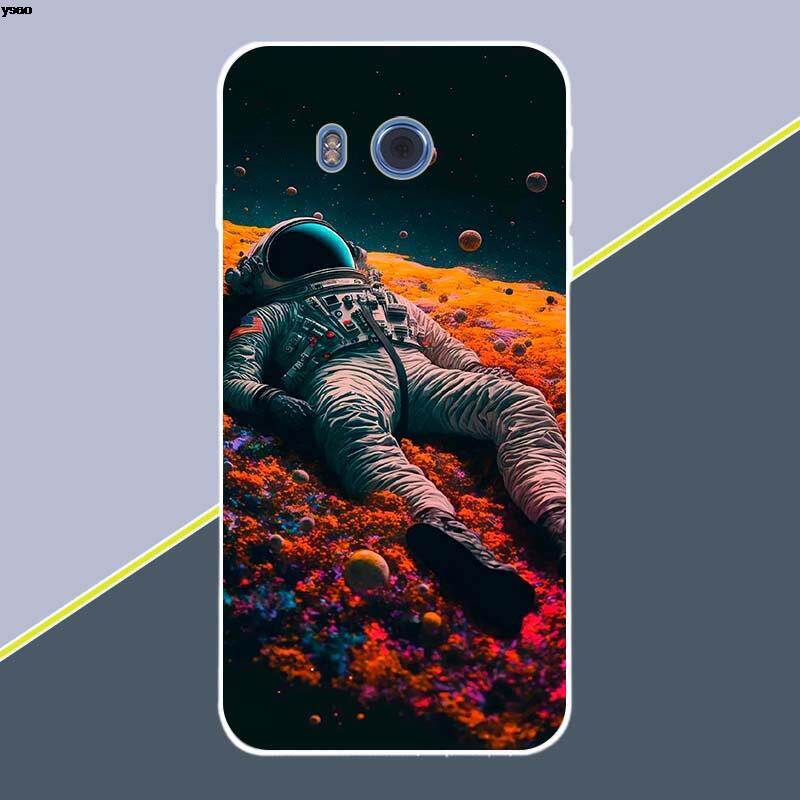 Ốp Cho HTC U11 Hình Phi Hành Gia Silicon Mềm Vỏ TPU