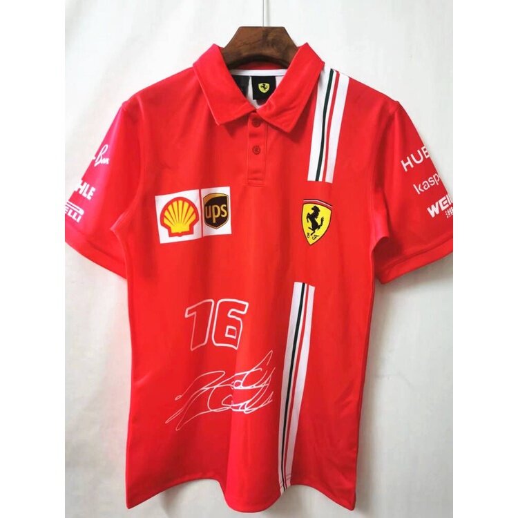 Ferrari f1 best sale polo shirt