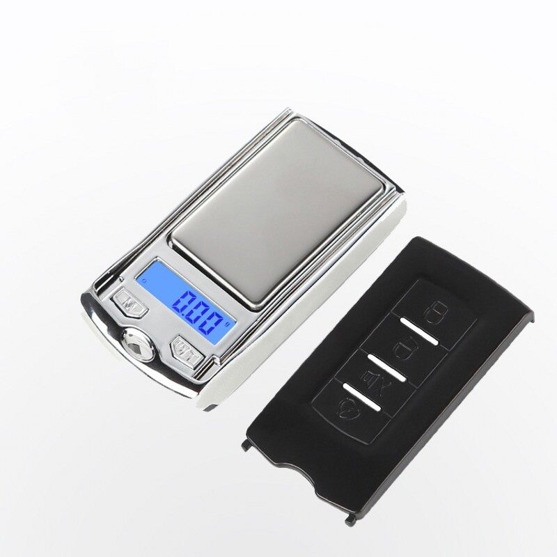Portable Mini Digital Pocket Scales 200g/100g 0.01g for Gold Sterling Jewelry Gram Balance Weight Electronic Scales Car Key Appearance Scale