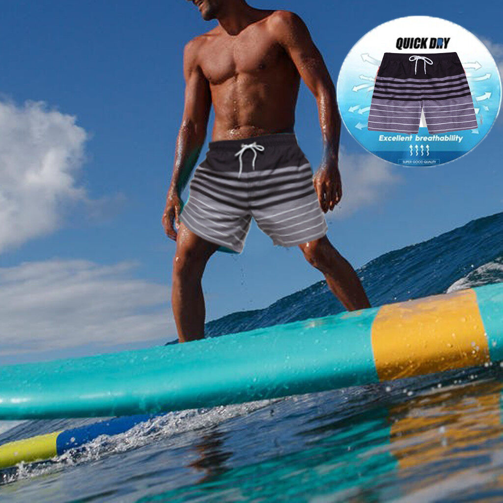 Baseball Equipment Mens Beach Shorts Showy Board Pants Adults Surf Beach Trunks Home Leisure Trousers
