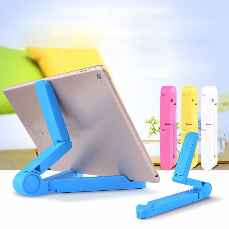 Phổ có thể gập lại giá đỡ máy tính bảng chủ hỗ trợ cho điện thoại di động iPad Mini xách tay giá để điện thoại có thể điều chỉnh chân đế sạc để bàn
