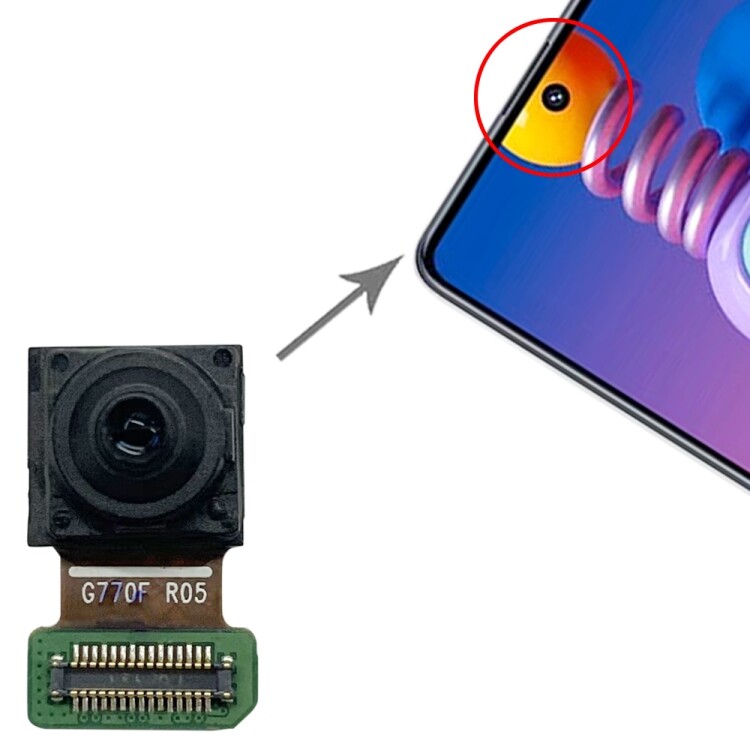( Hua jia kang) For Samsung Galaxy M51 Original Front Facing Camera