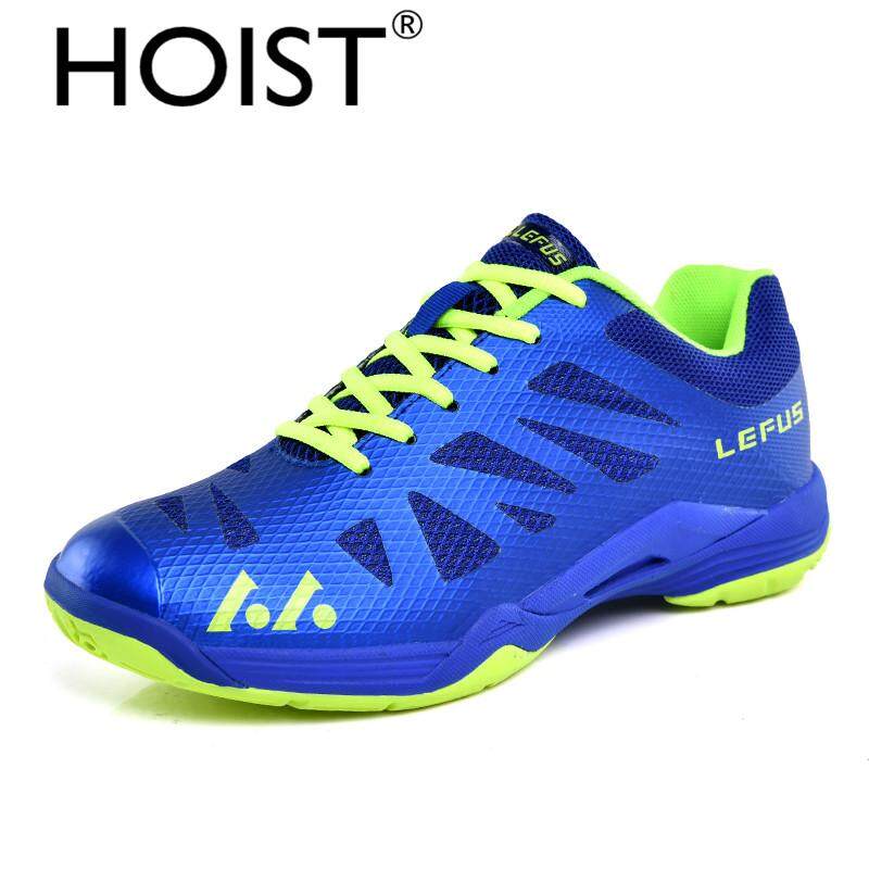 Hoist Sepatu Bulu Tangkis Pria dan Wanita Anti Licin Bernapas Untuk Kekasih Sepatu Bulu Tangkis Olahraga Sepatu 36-45 Yard