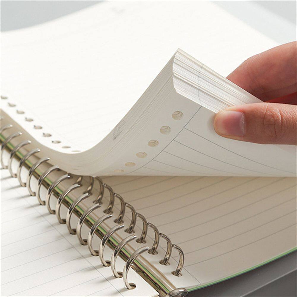 MMLUCK Student School Supplies Journal Diary Planner Paper Refill Binder Notebook Notebook Inner Core Loose Leaf Notebook Loose Leaf Binder