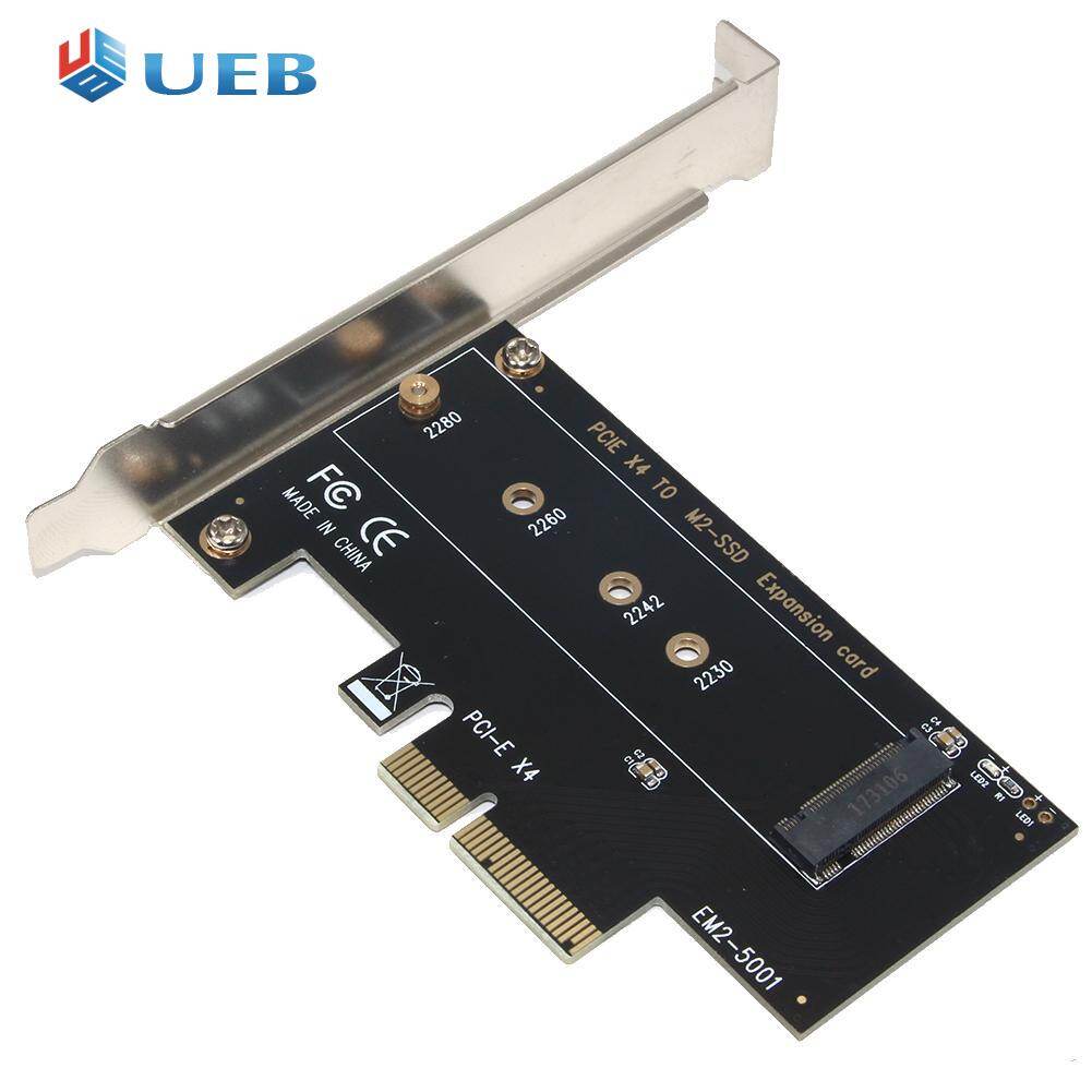 Ssu em2-5001 thẻ mở rộng ssd pci-e 3.0 x4 sang nvme m.2 ngff m-key linh kiện mạng