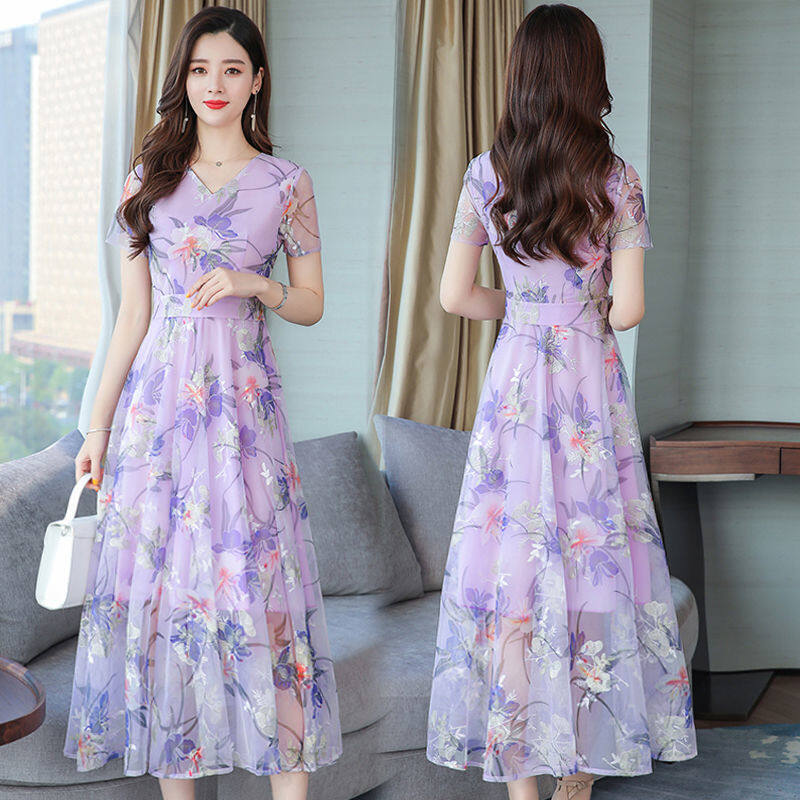 chiffon one piece dress online