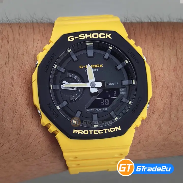 jam g shock kuning