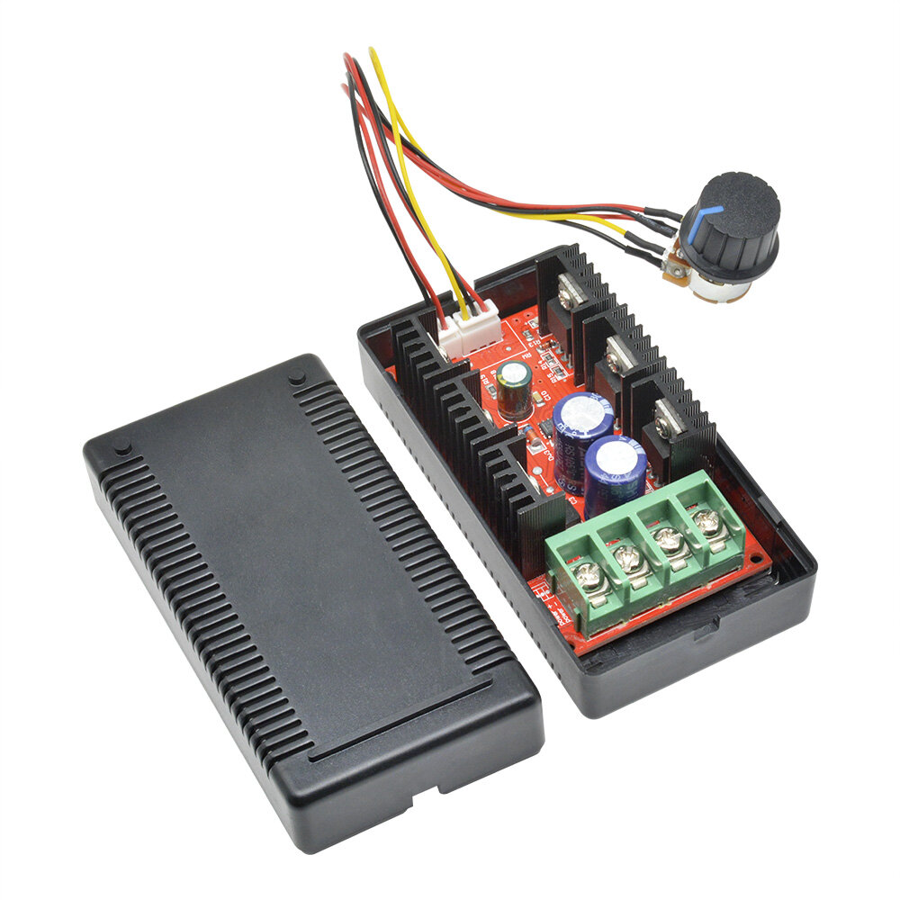 SeasBoat Bộ điều khiển tốc độ động cơ 40A DC 10-50V Bộ điều chỉnh điện áp 2000W Dimmable Motor Speed Control Module điện tử