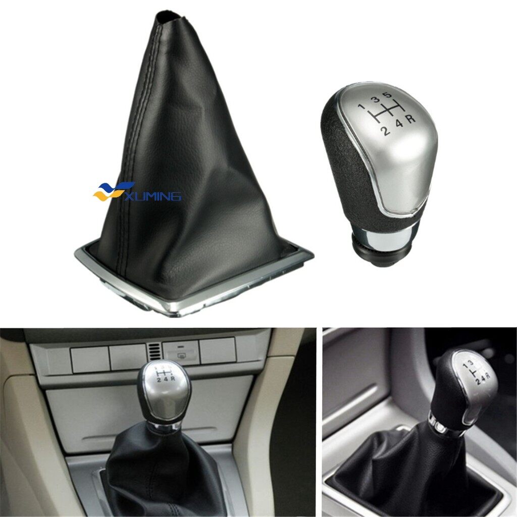 5 Speed Gear Shift Knob Stick Lever Gaitor Gaiter Boot Cover For Ford Focus MK2