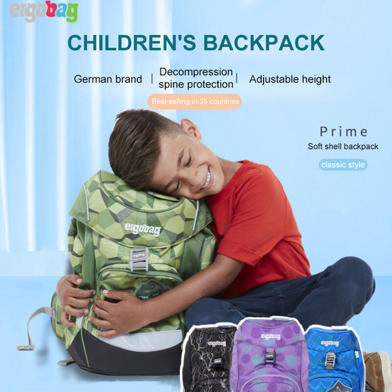 20L Ergobag PRIME Primary School Ergonomic Backpack Light