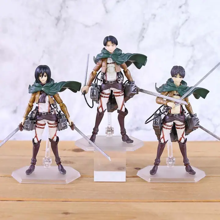 attack on titan action figure levi