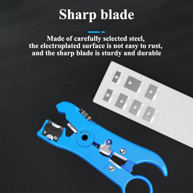 Multi function cable Wire stripper, network cable coaxial line, flat line, telephone stripper, network cable stripper