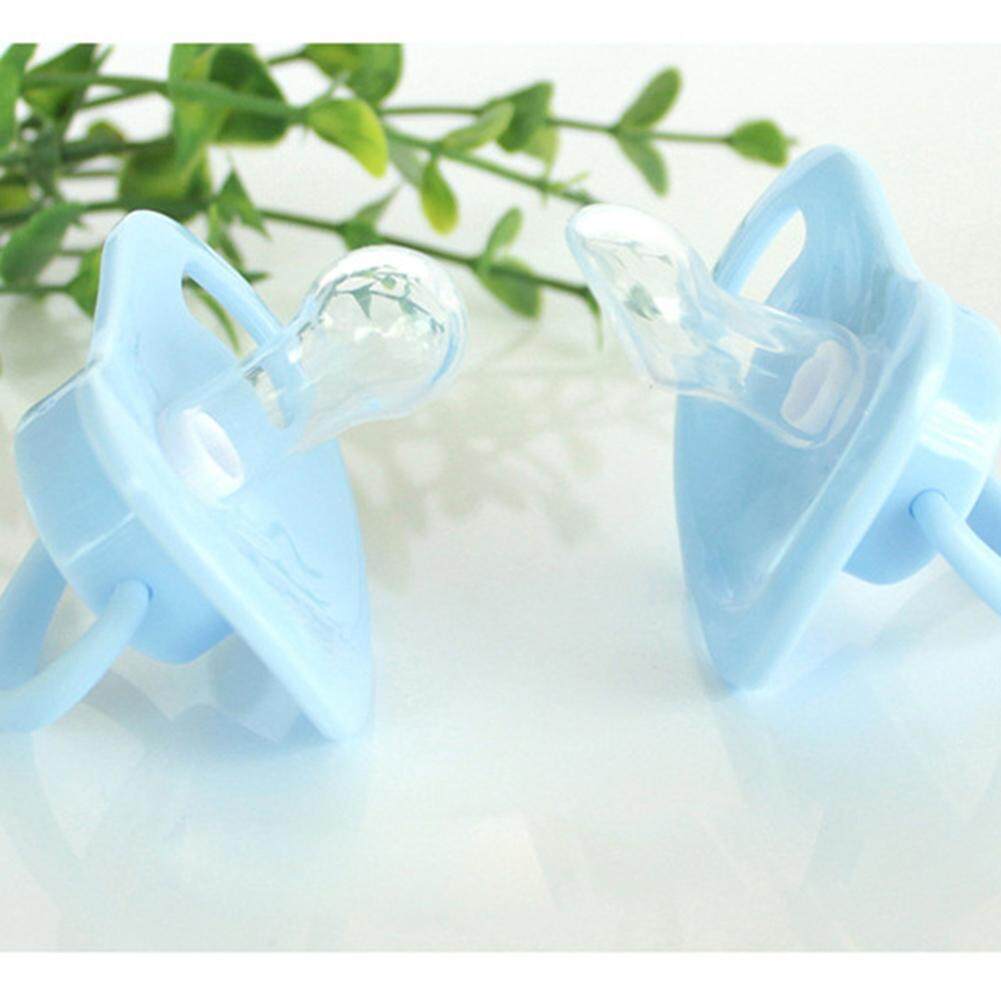 จุกนมหลอกเด็กซิลิโคนพร้อมฝารูปผีเสื้อกลมแบนพิมพ์ Pacifier Bite YTGP