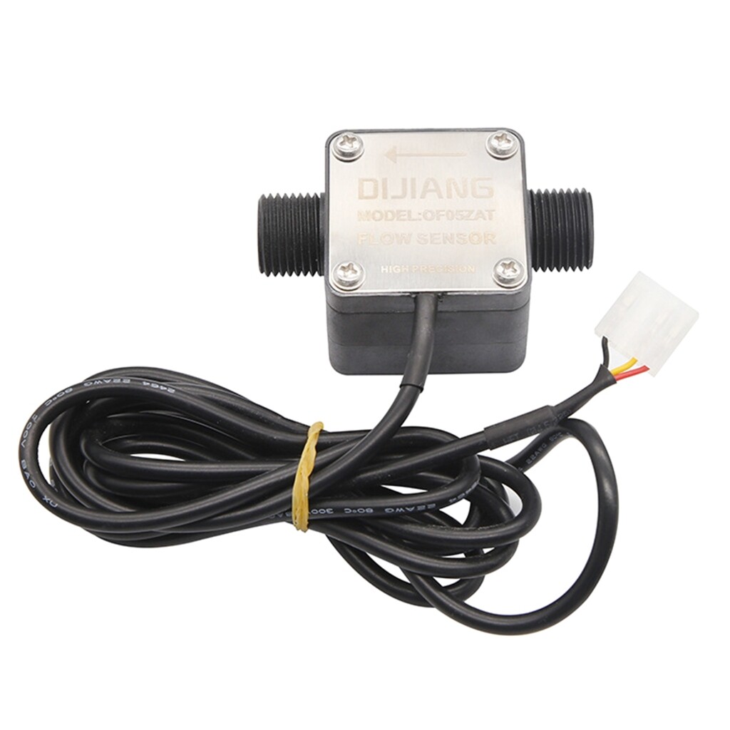 Dn15 30-1200l/h water flow-sensor dc3.5-24v g1/2 liquid gasoline-diesel milk flowmeter gear counter water control-switch