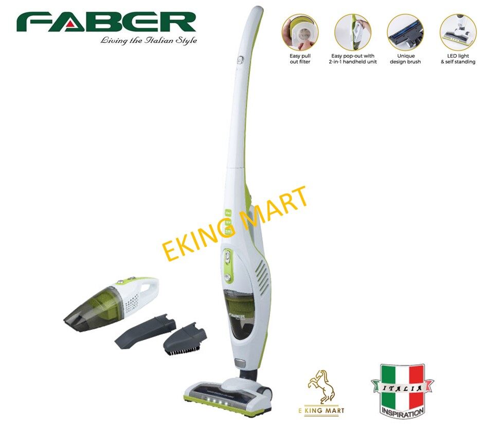 Faber Cordless 2 in 1 Car Vacuum 