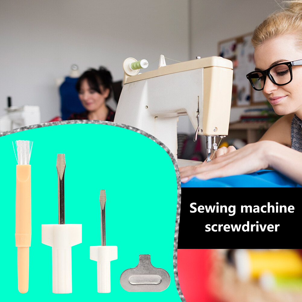 Plate Sewing Sets Repairing Screwdriver Tools Cleaning Needle Brush Sewing Machines Dreamall