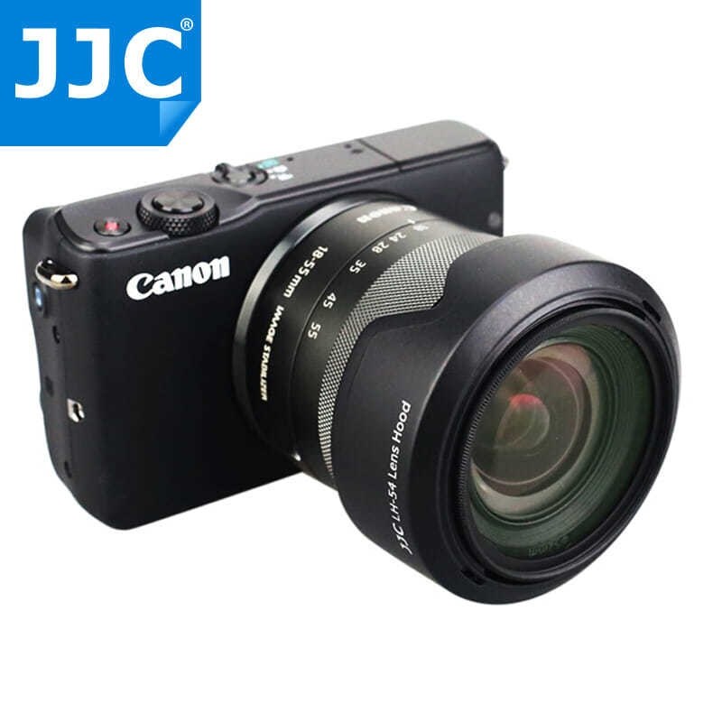 Ống Kính JJC Canon EW-54 Hood Micro Đơn EOS M2 M3 EF-M 18-55Mm STM Phụ Kiện Máy Ảnh