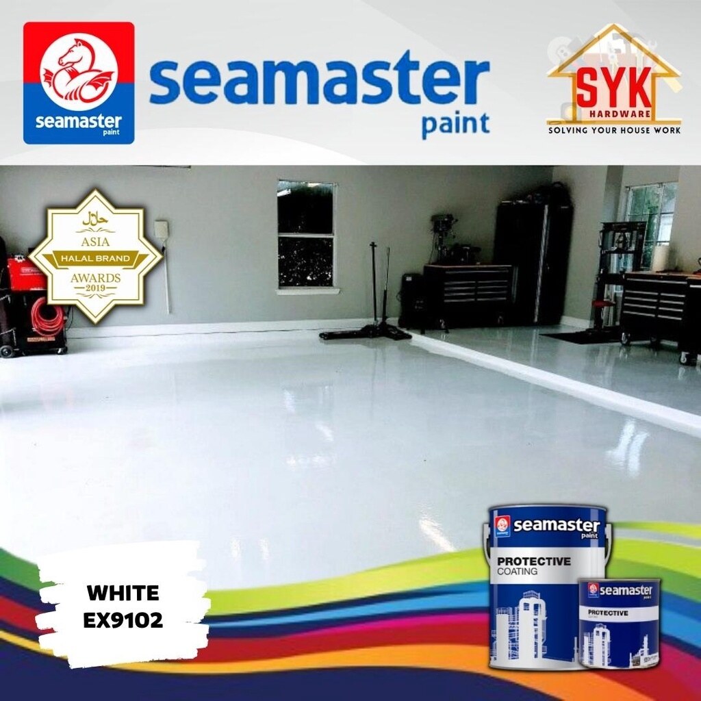 SYK Epoxy Floor Paint 1Liter/5Liter Epolux (2 in 1 Paint Hardener