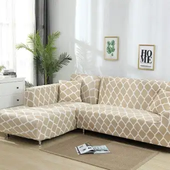 New 2pcs Covers For Sofa L Shape Living Room L Shaped Couch
