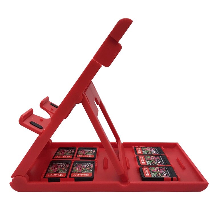 Animal Crossing Theme Adjustable Foldable ABS Play Stand for Nintendo Switch & Lite Game Console Controller Bracket Holder