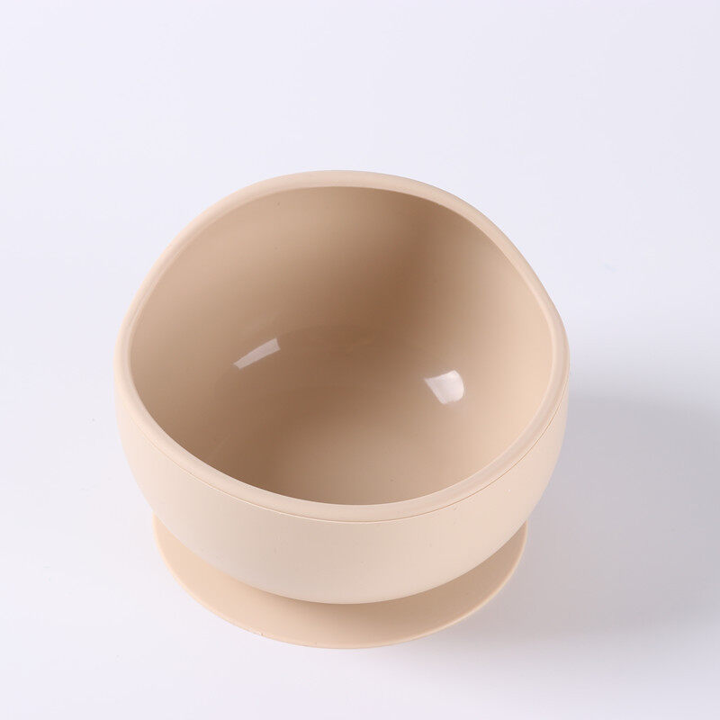 Children's silicone sucker bowl feeding tableware Infant anti-skid training eating bowl