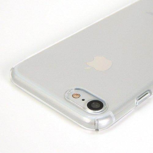 Iphonese thế hệ thứ 2 iPhone 8/7 điện thoại thông minh trường hợp rõ ràng bao gồm Tác động kháng mỏng chịu nhiệt đơn giản độ bóng cao nhẹ dây đeo cứng lỗ Polycarbonate [provare].