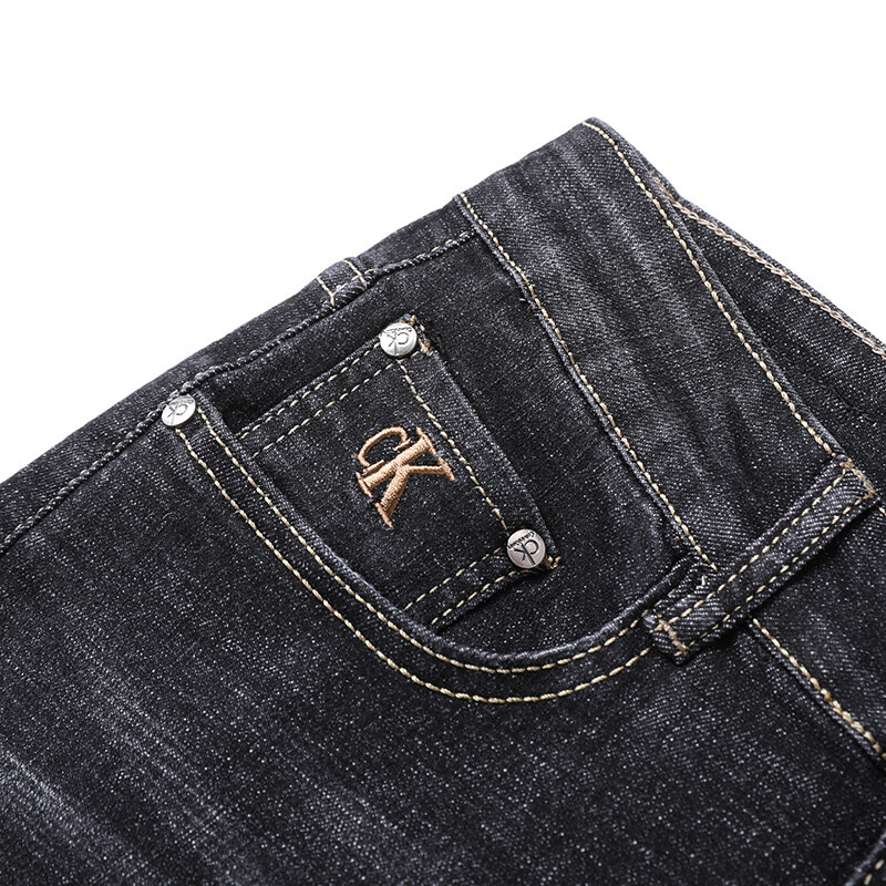 【Ready Stock】Original Calvin Kleins Jeans 2021 New Cotton Black Jeans