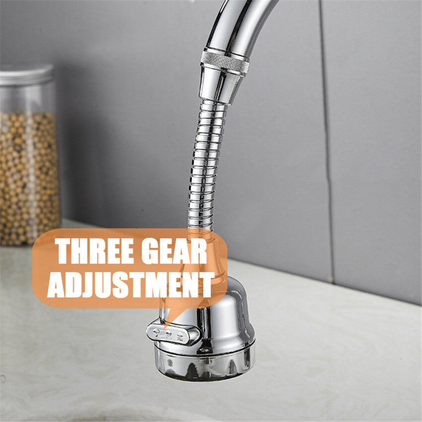 Faucet Booster Shower 3 Speed Tap Kitchen Faucet Head 360° Rotatable Faucet Sprayer Head Anti 4750