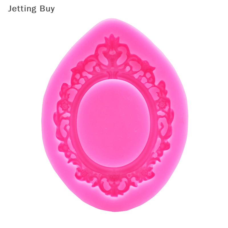 【Jettingbuy】 Flash Sale 3D Frame Silicone Fondant Mold Cake Decorating Chocolate Baking Mould Tools