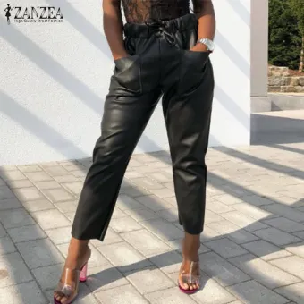 leather pants loose