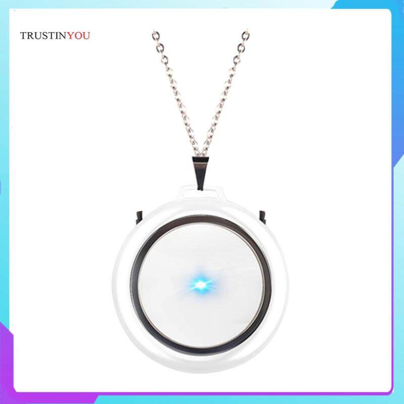 Wearable Air Purifier Necklace Portable USB Mini Air Cleaner Negative Ion Generator Air Freshener Singapore