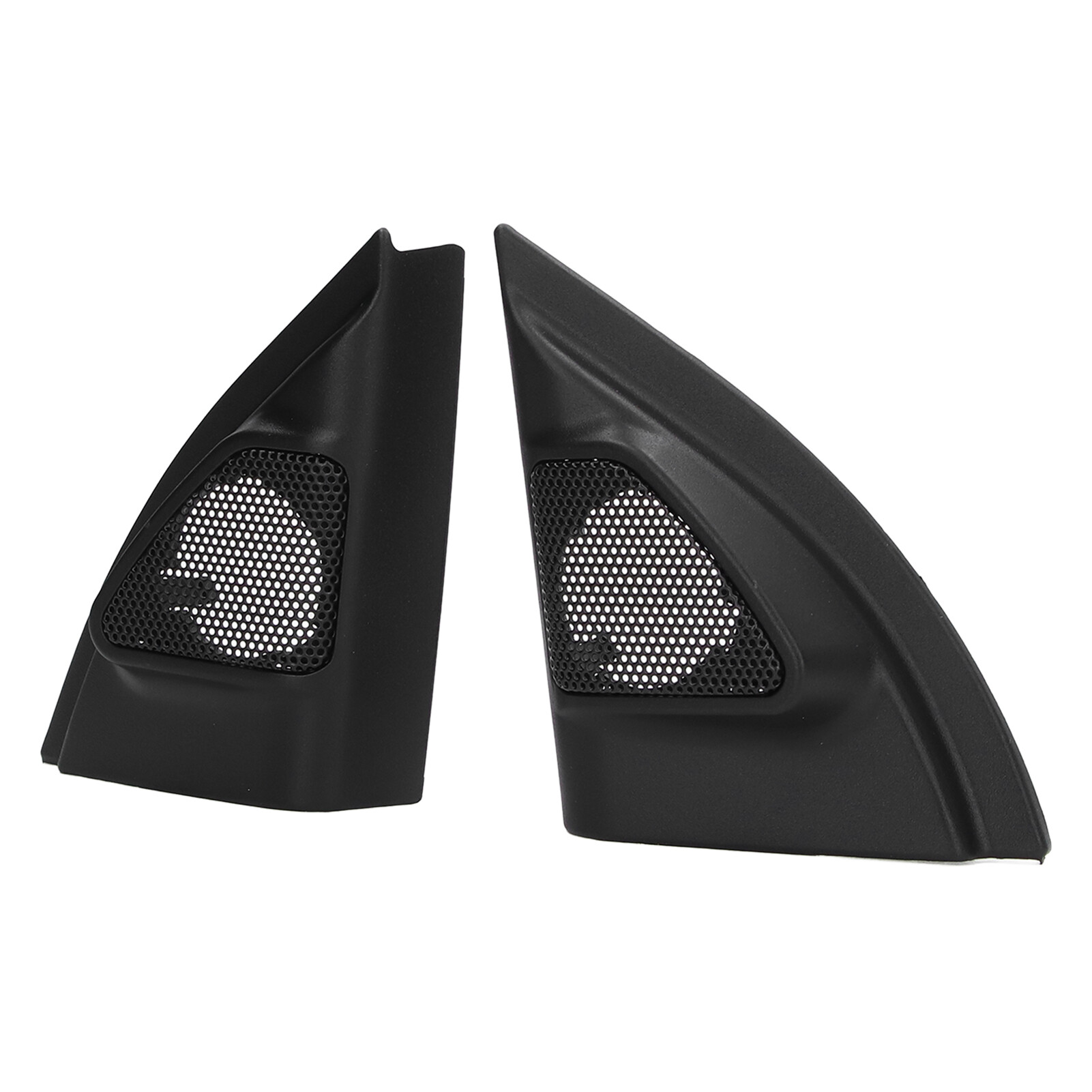 Speaker Trim 2X Car Door Pillar Tweeter Cover Trim Speaker Panel Replace For Toyota Vios 13-18