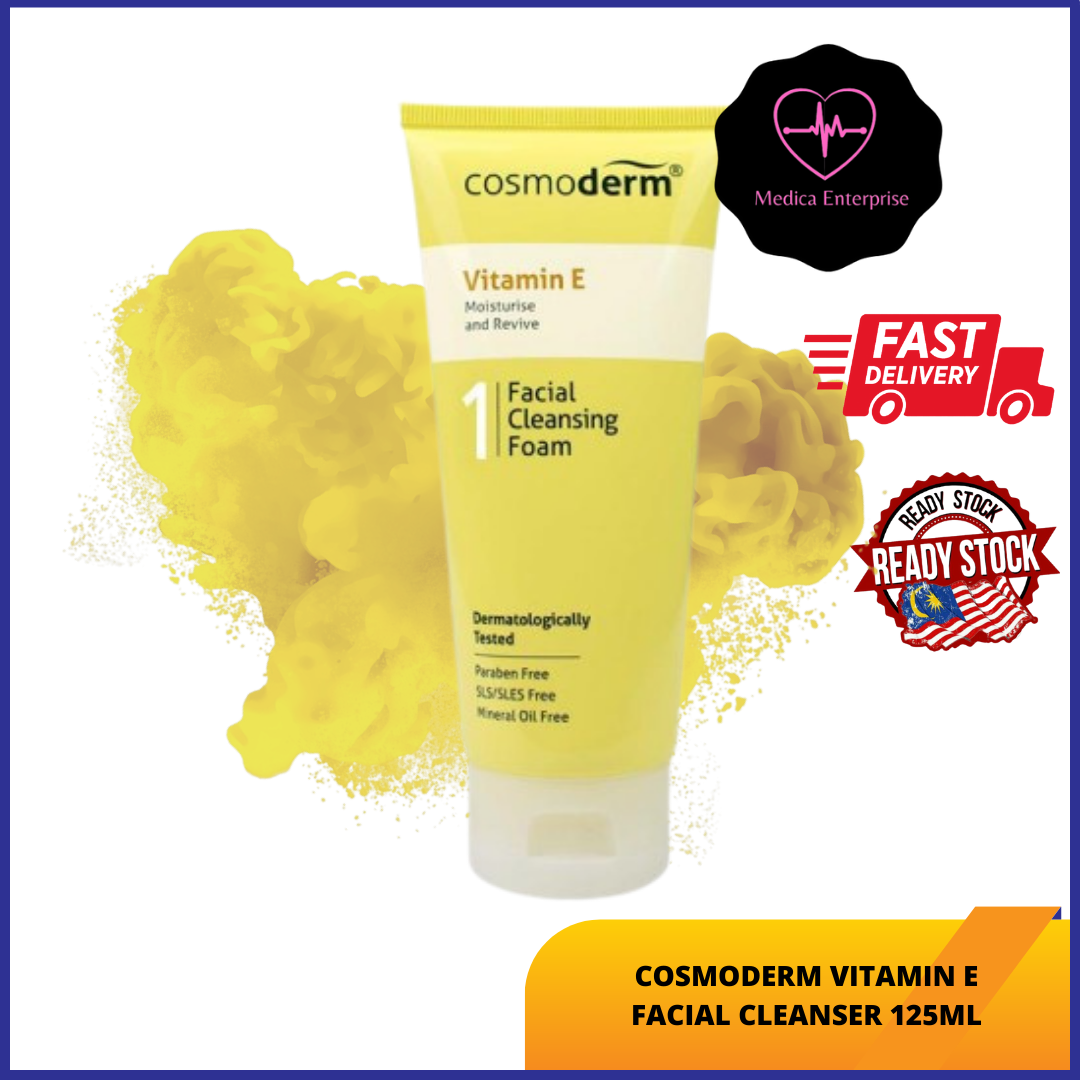 Ready Stock Cosmoderm Vitamin E Starter Set Lazada